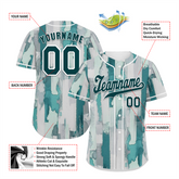 Custom Grey Graffiti Pattern Black Authentic Baseball Jersey